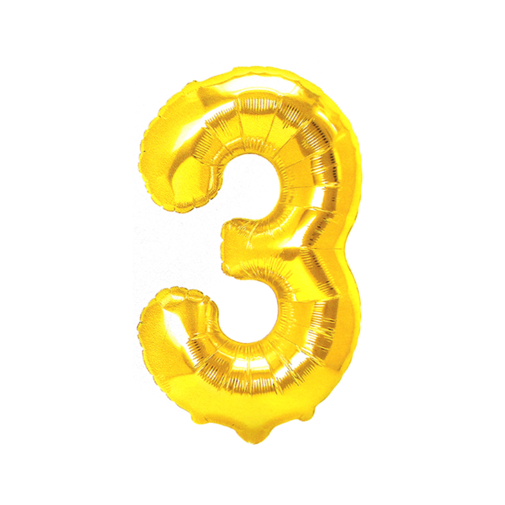 GLOBO METALIDO 32" DORADO #3