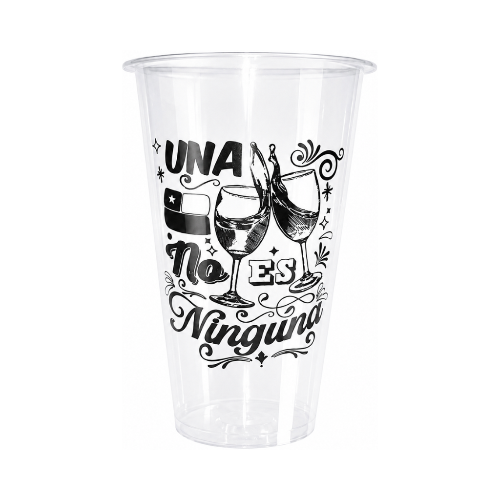 Vaso “Una No Es Ninguna” 500 ml