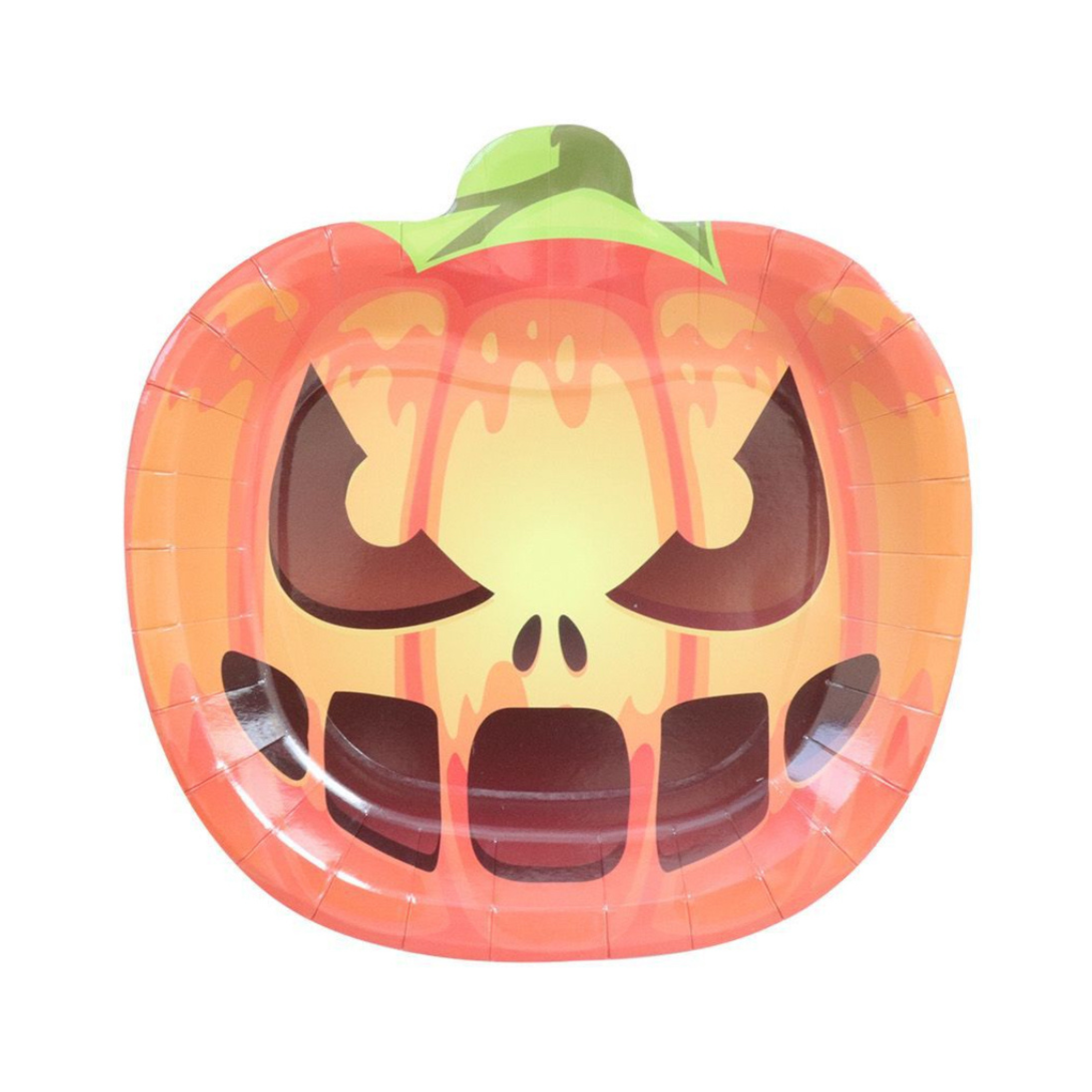 PLATOS CALABAZA CARTON