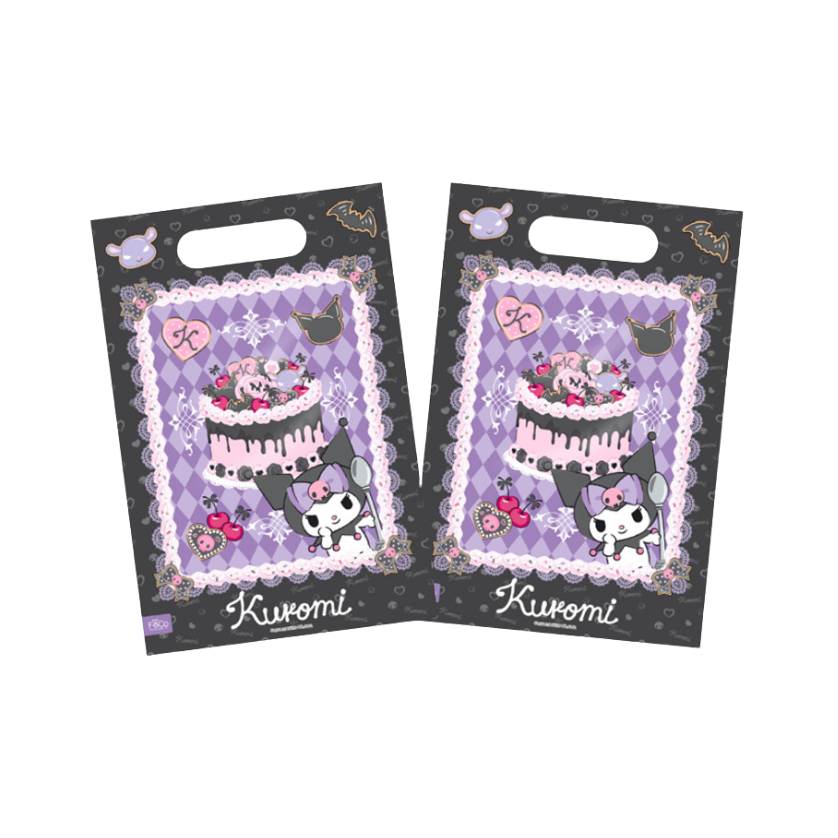 BOLSA DULCES KUROMI X6