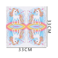 SERVILLETA UNICORNIO X16