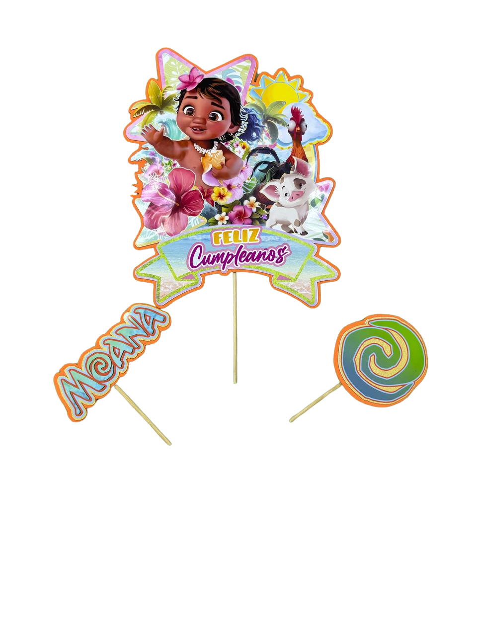 TOPPER TORTA MOANA NIÑA
