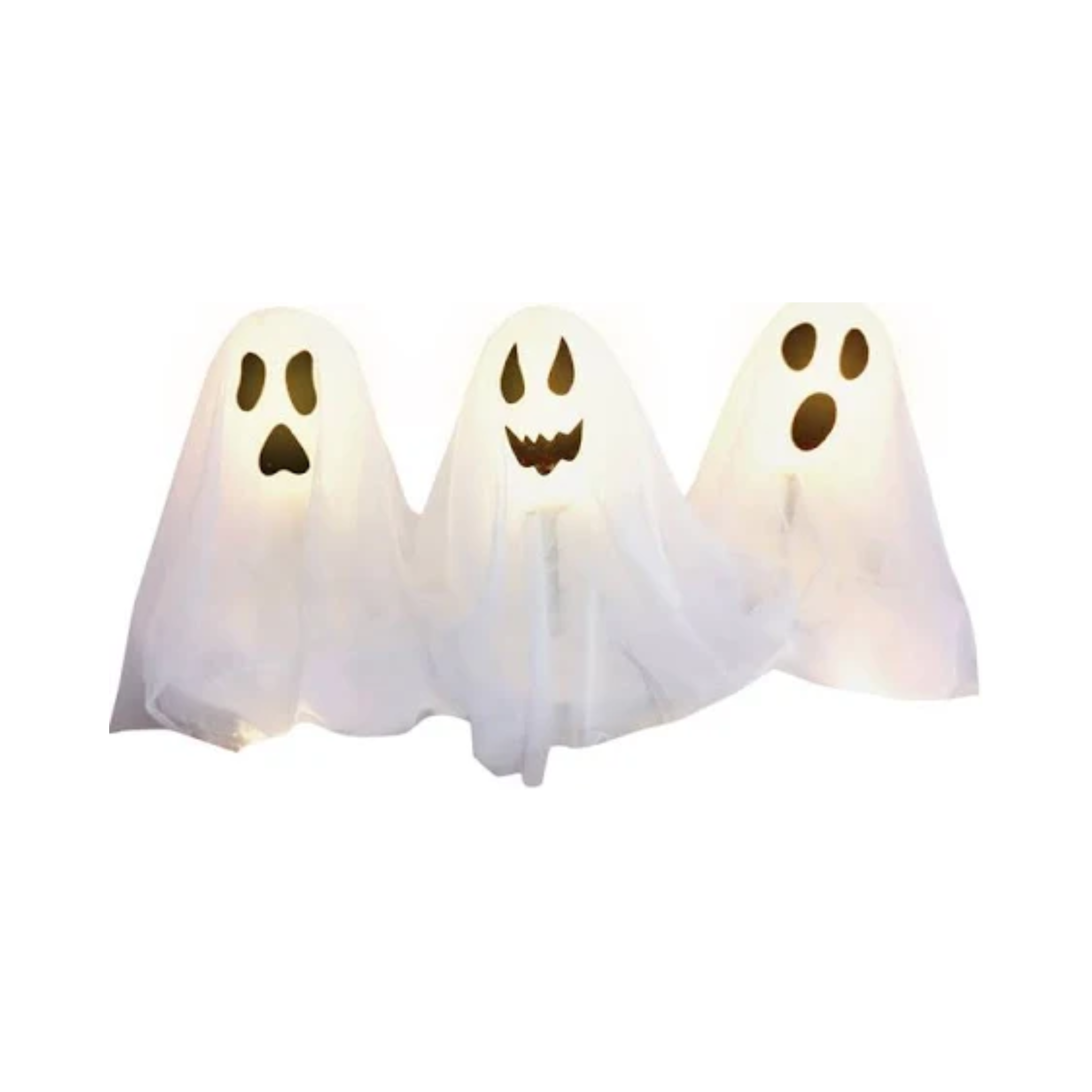 DECO ESTACAS FANTASMAS LED