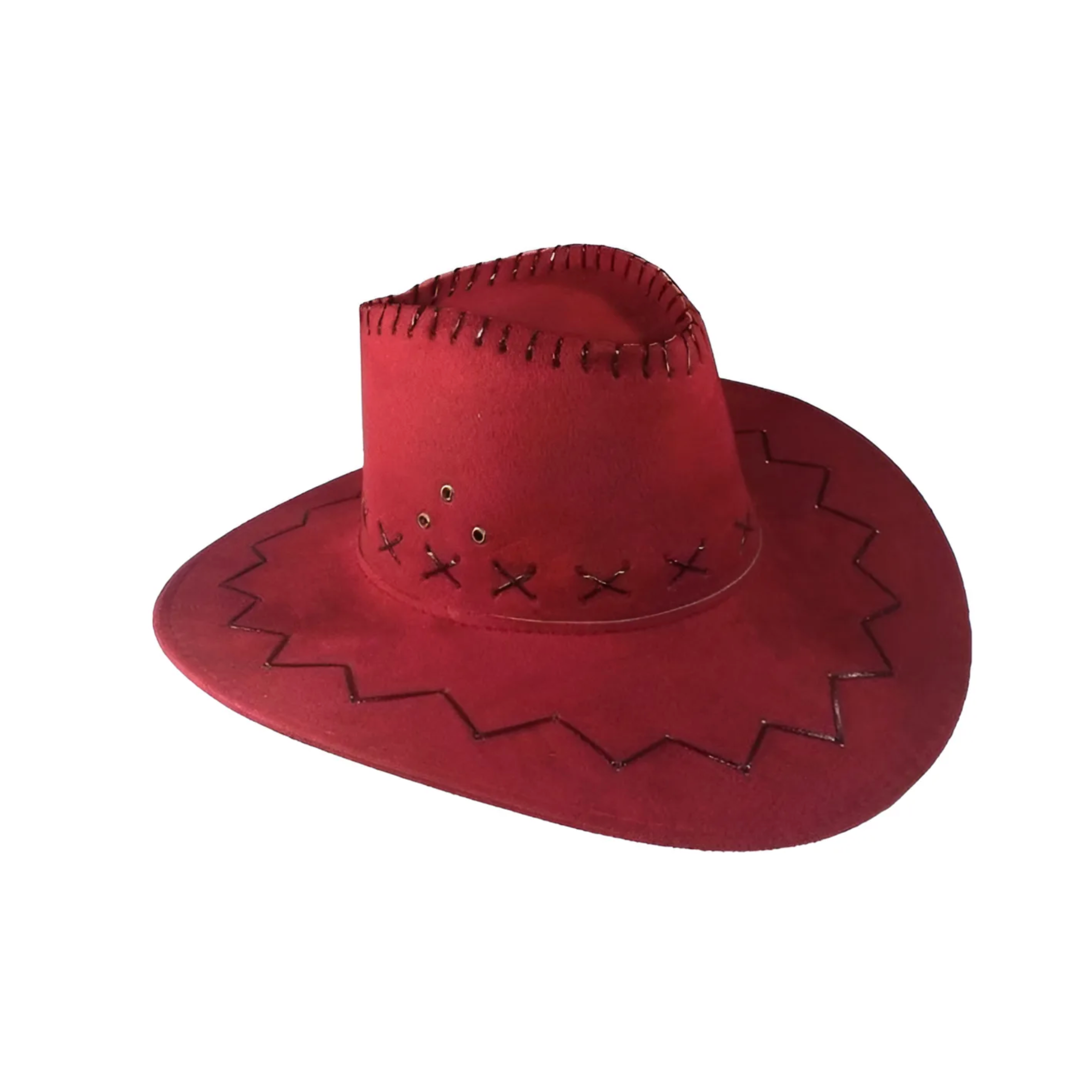 Sombrero Vaquero Rojo Adulto