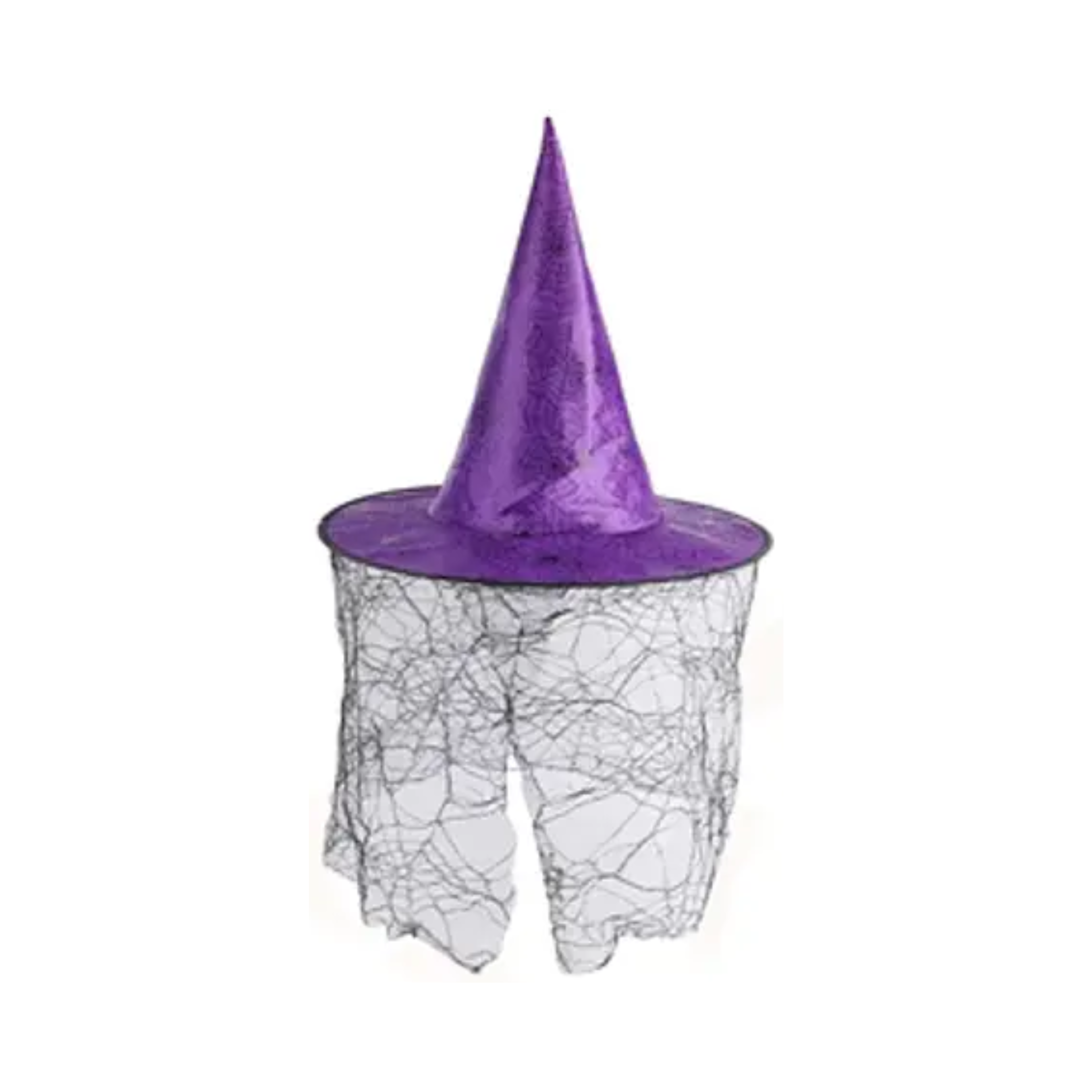SOMBRERO BRUJA CON VELO