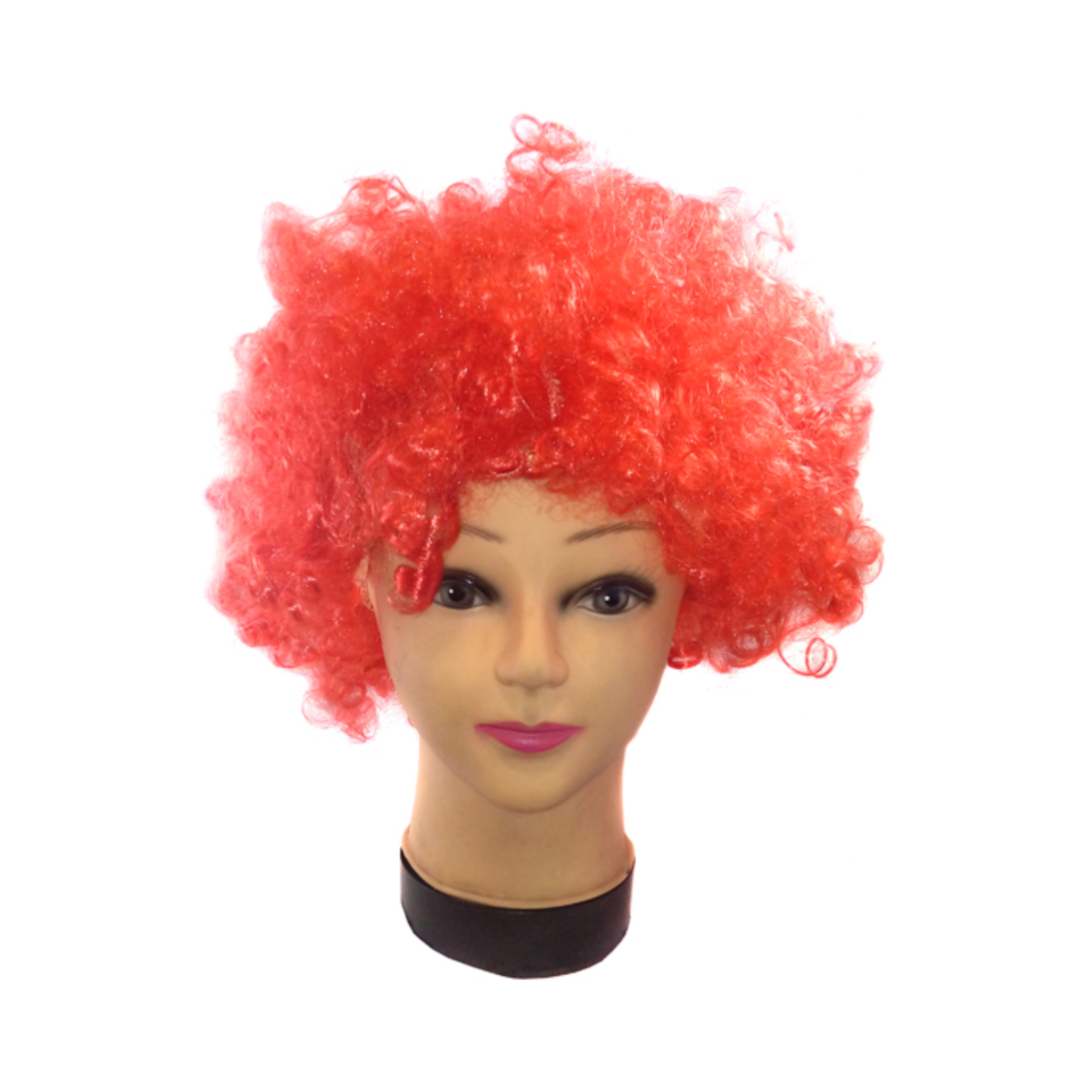 PELUCA AFRO ROJO