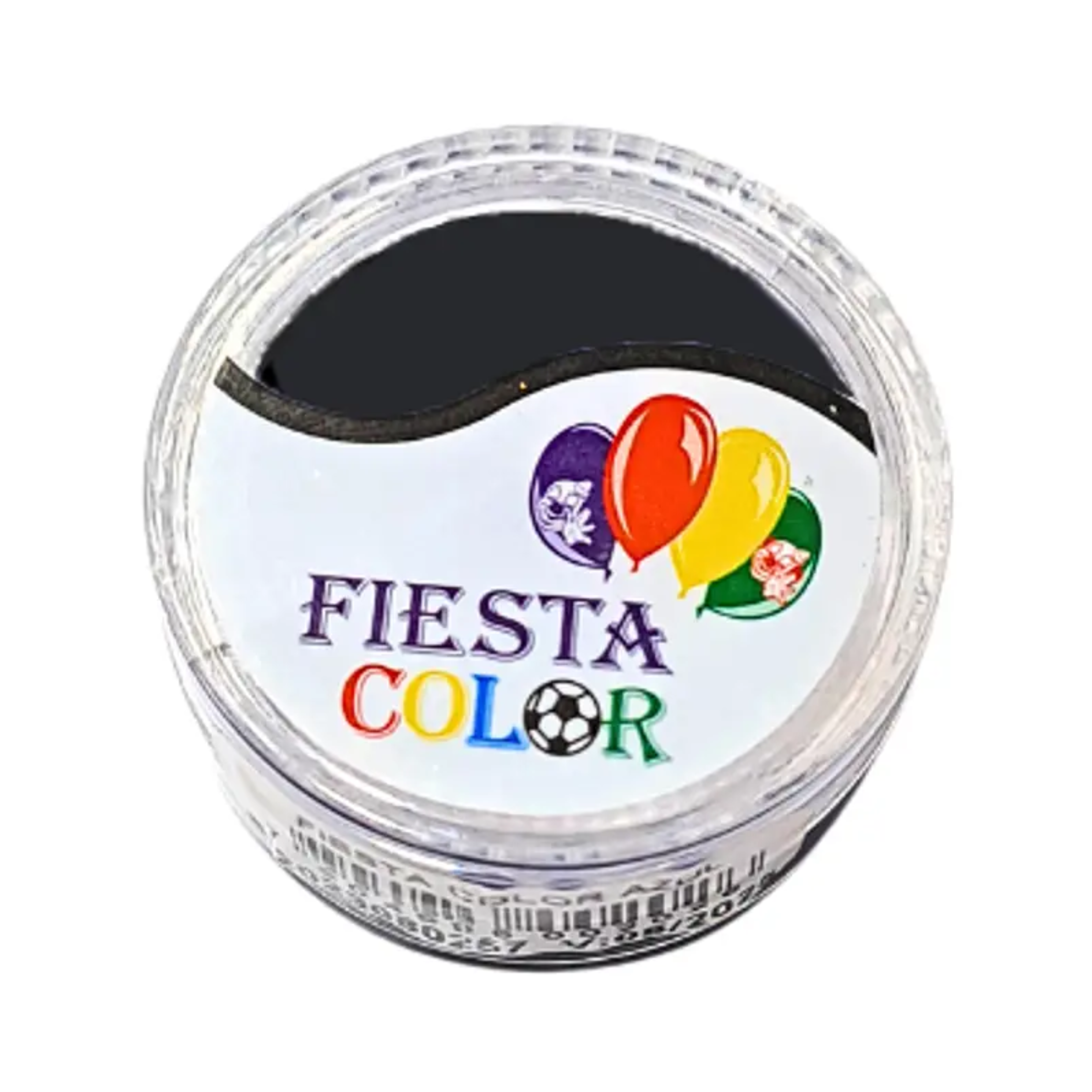 PINTURA FIESTA COLOR NEGRO 9 GRS