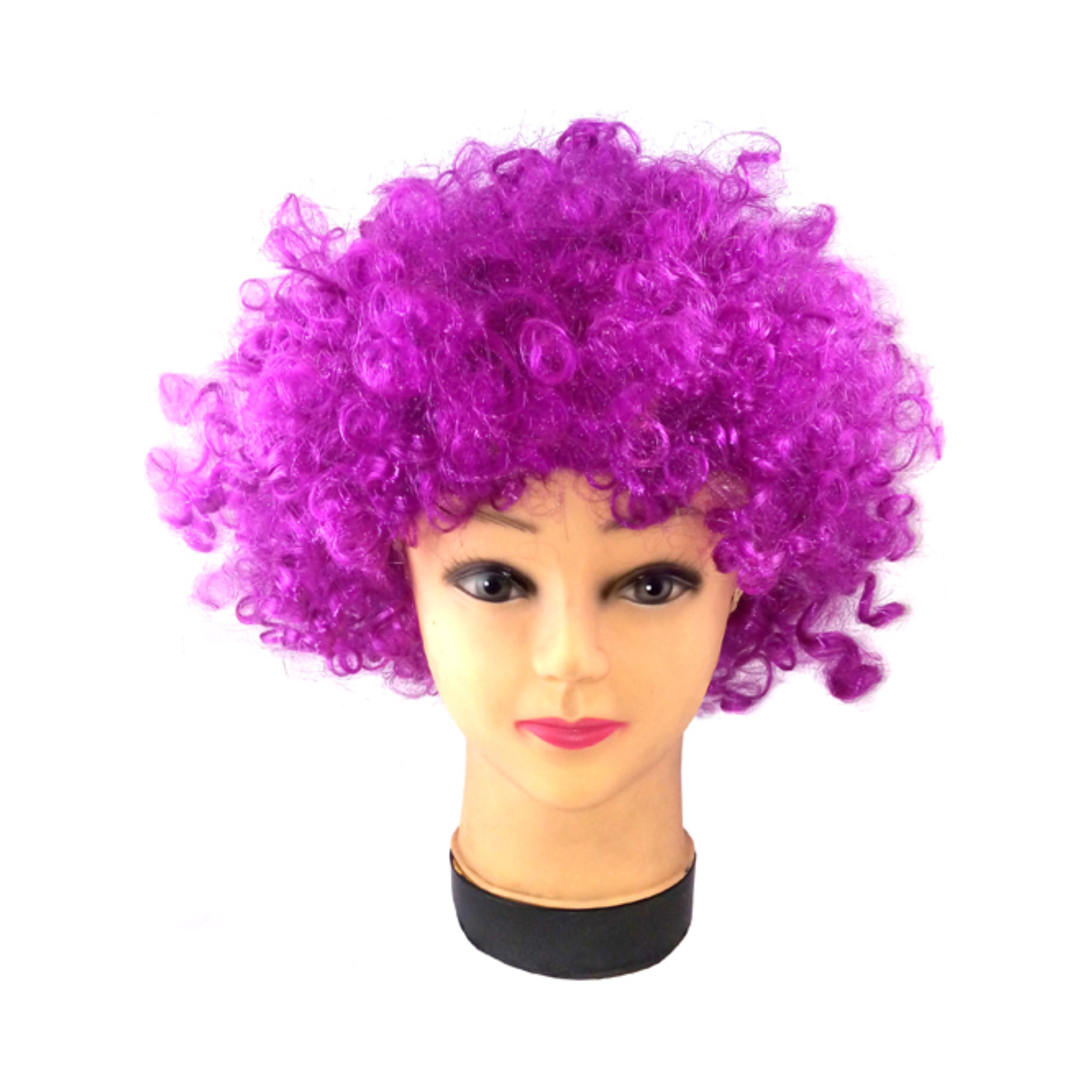 PELUCA AFRO MORADO