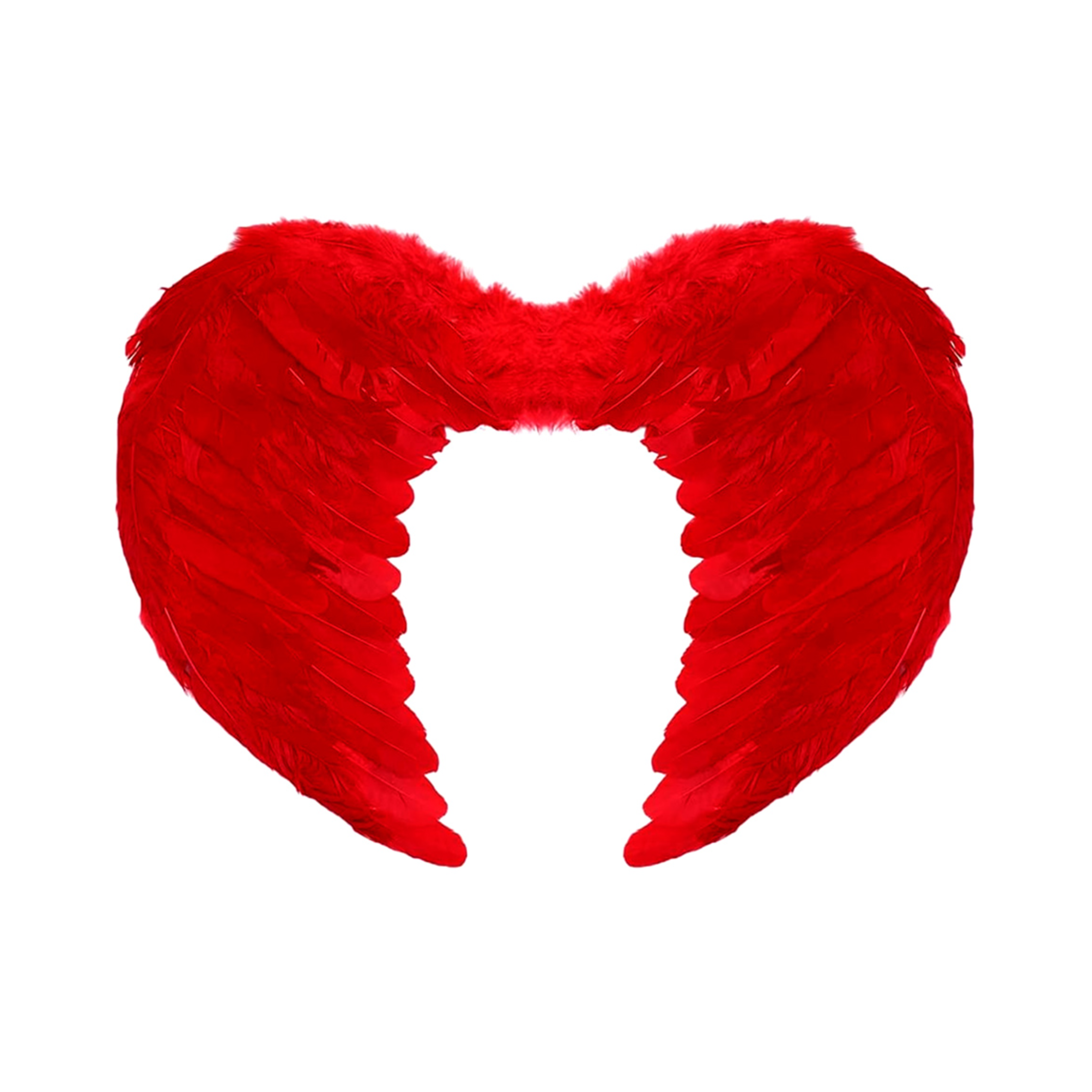 ALAS ANGEL PLUMA ROJO