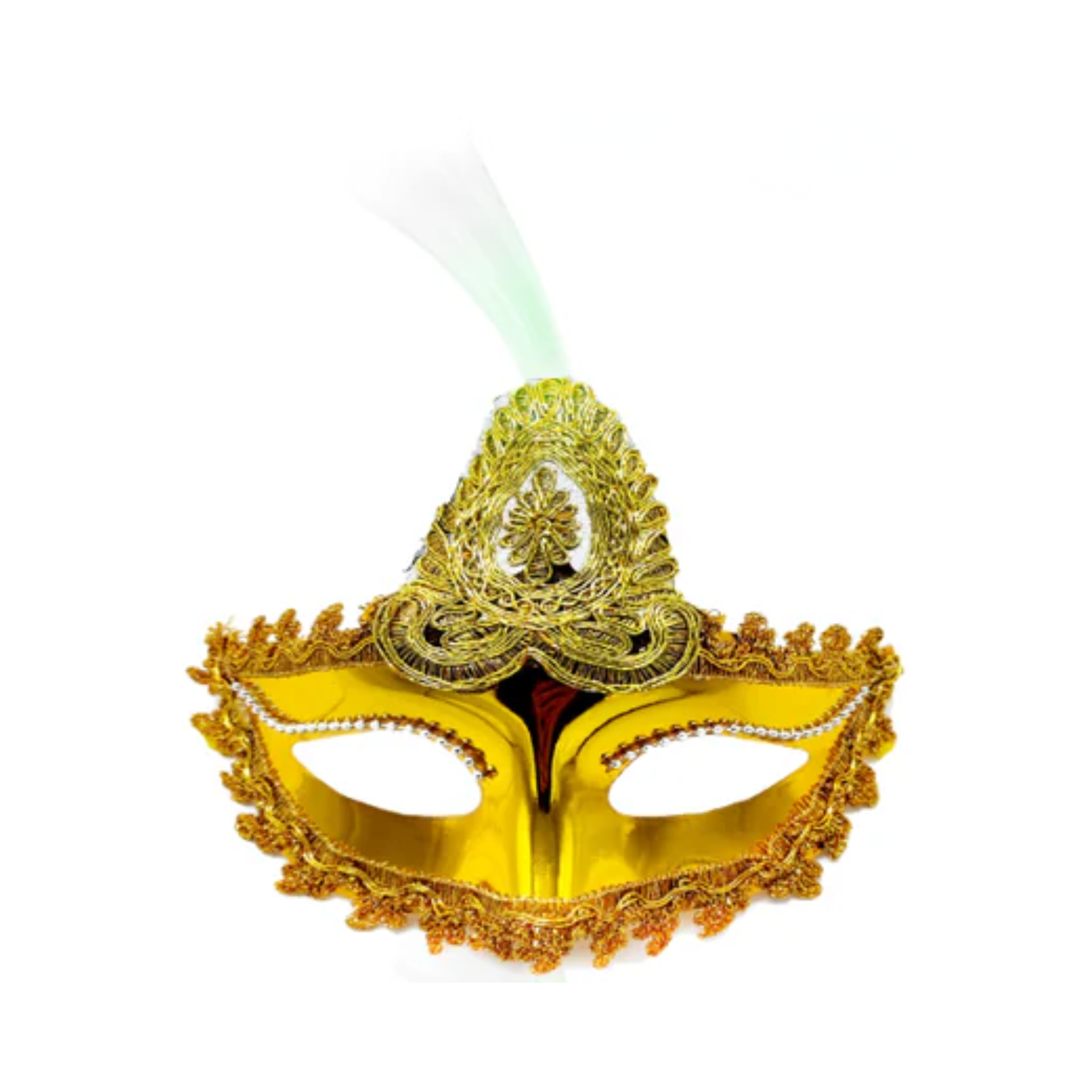 ANTIFAZ VENECIANO REAL LED DORADO