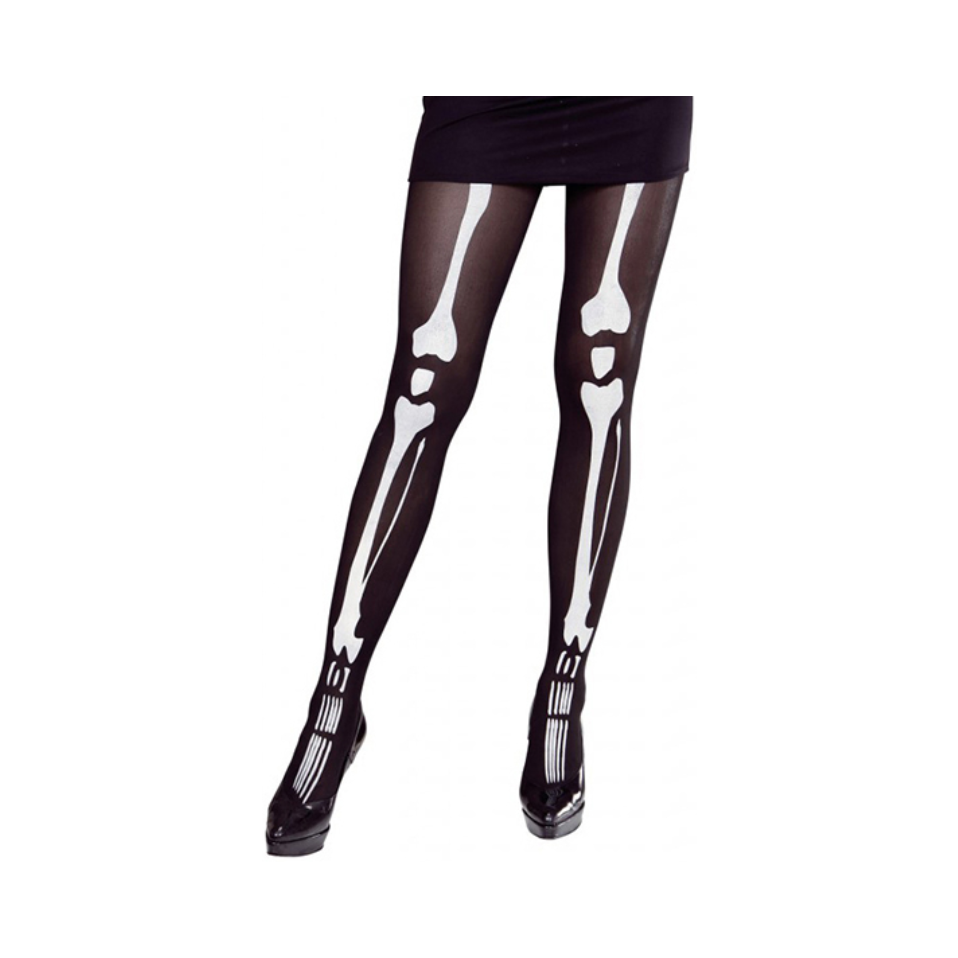 PANTYS NEGRAS ESQUELETO