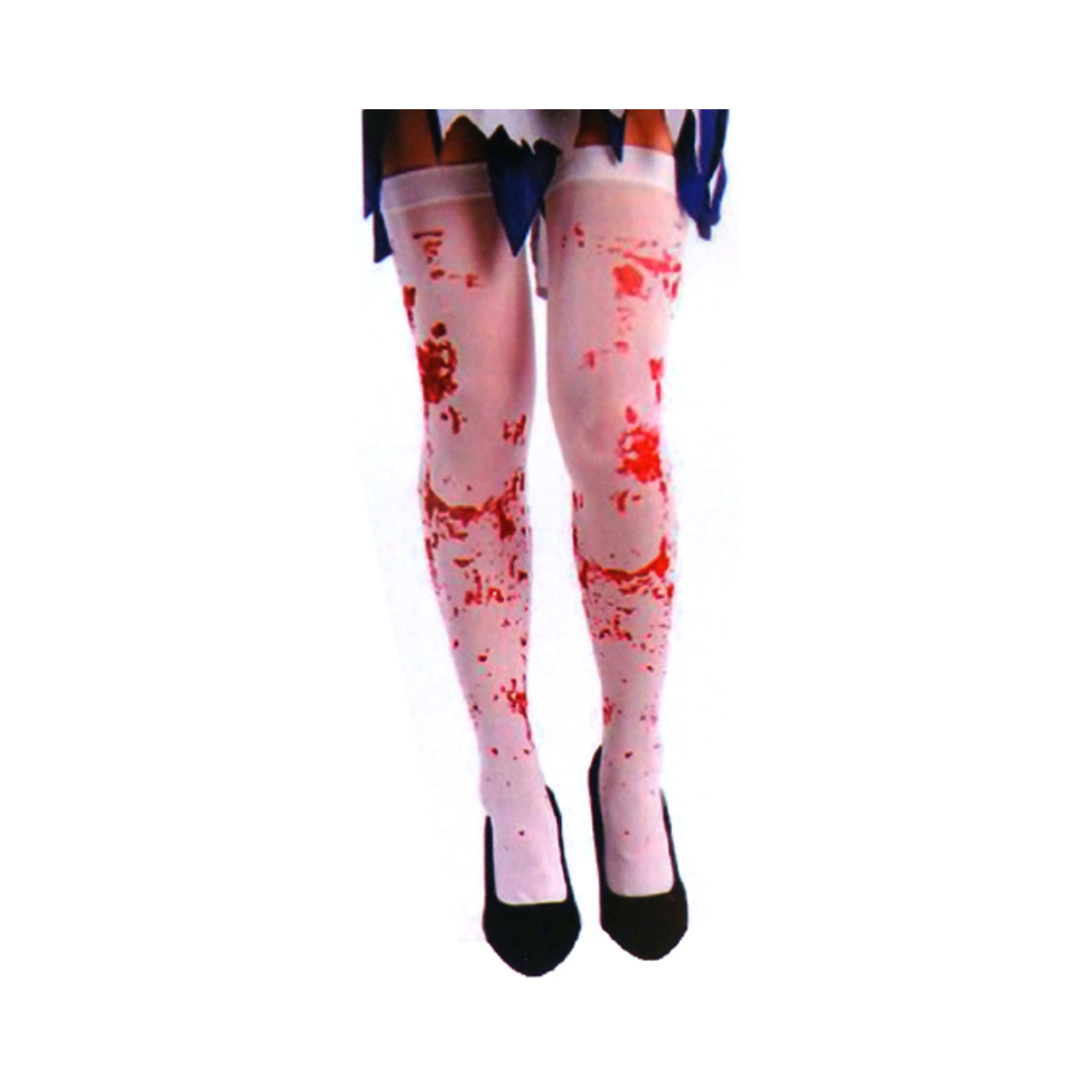 PANTYS BLANCAS CON SANGRE
