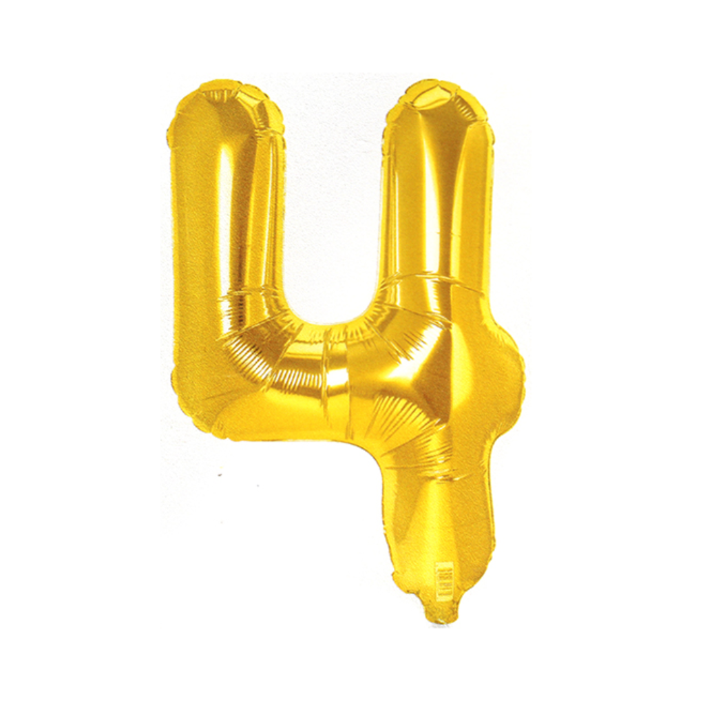 GLOBO METALIDO 32" DORADO #4