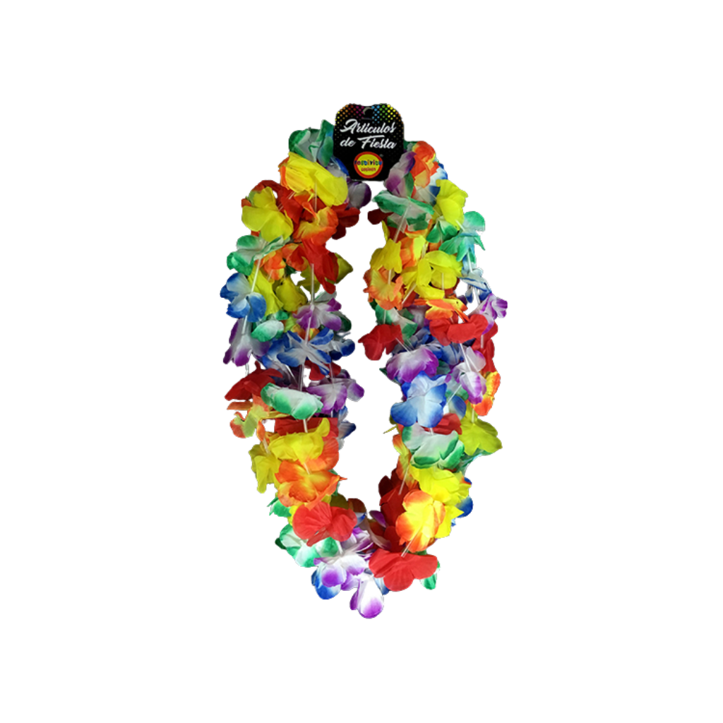 COLLAR FLOR SURTIDO/BLANCO 6 UNIDADES