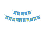 BANDERÍN FELIZ CUMPLEAÑOS GLITTER