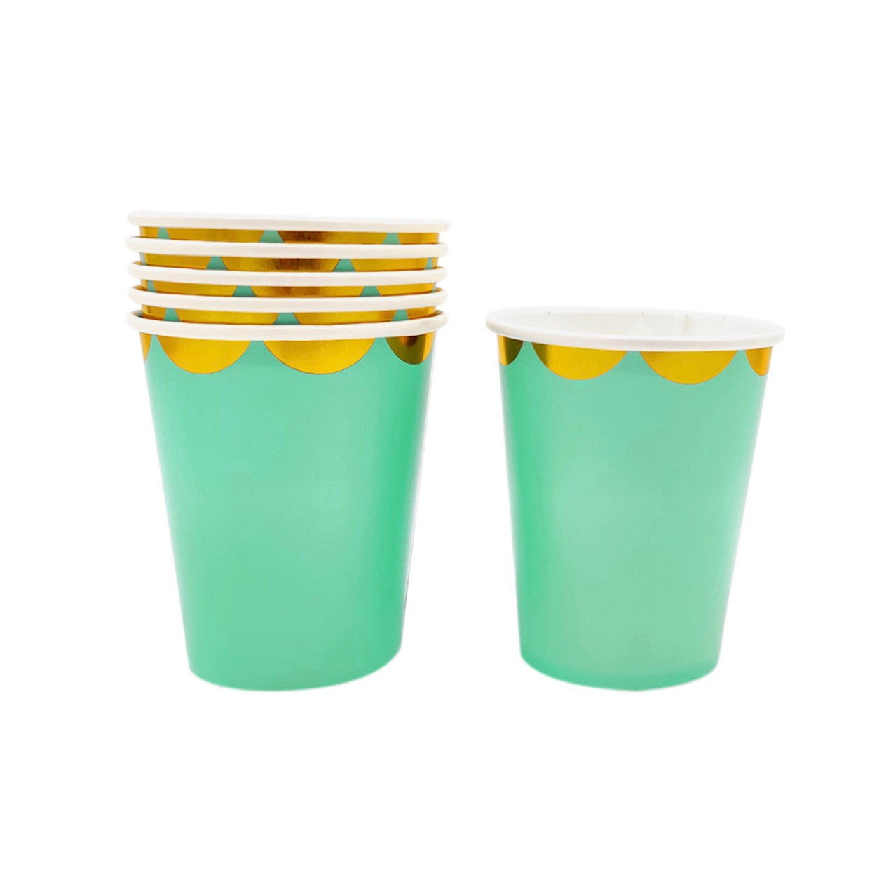 VASOS COLORES PASTELES X6