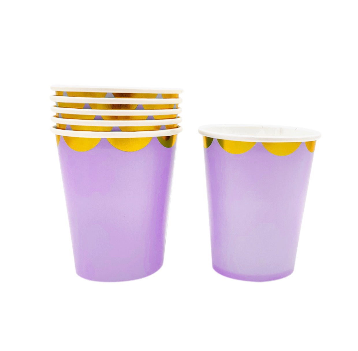 VASOS COLORES PASTELES X6