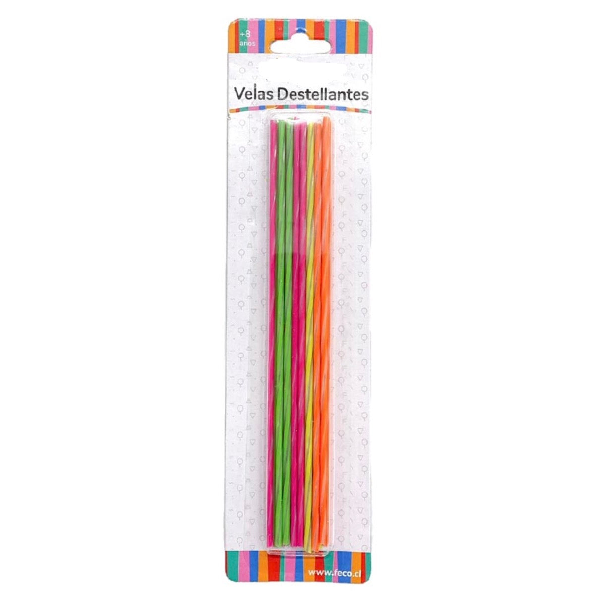 VELAS DESTELLANTES  X16