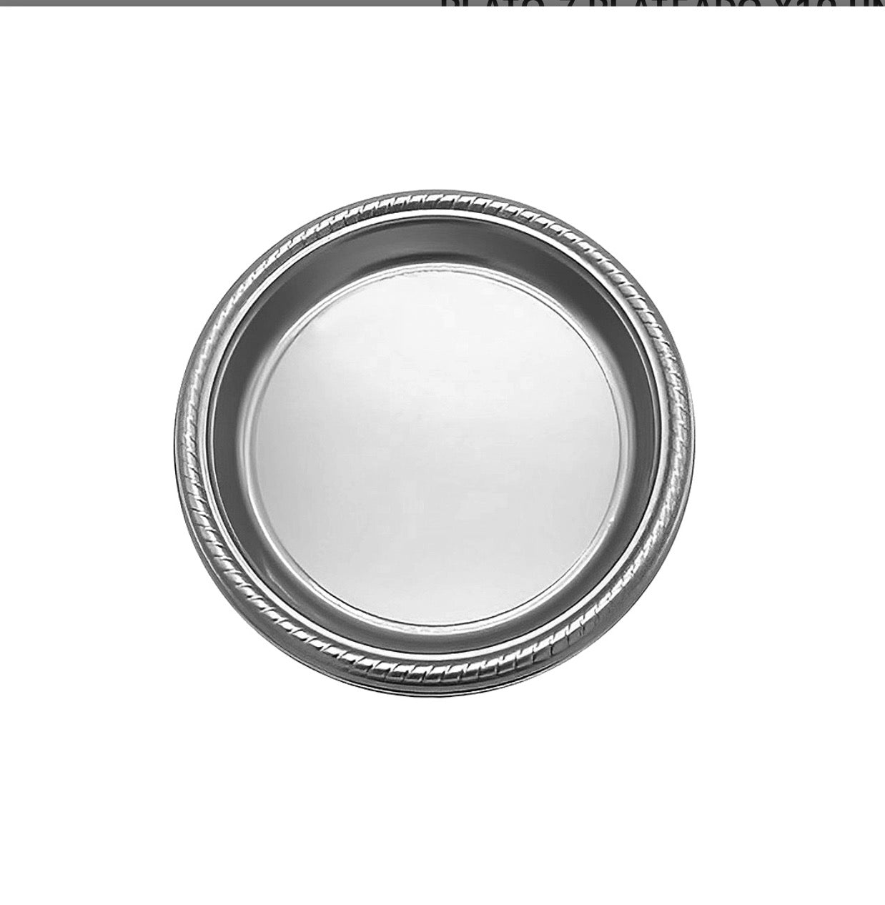 PLATO PLASTICO COLORES X10 18CM