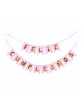 BANDERÍN  FELIZ CUMPLEAÑOS 3 METROS