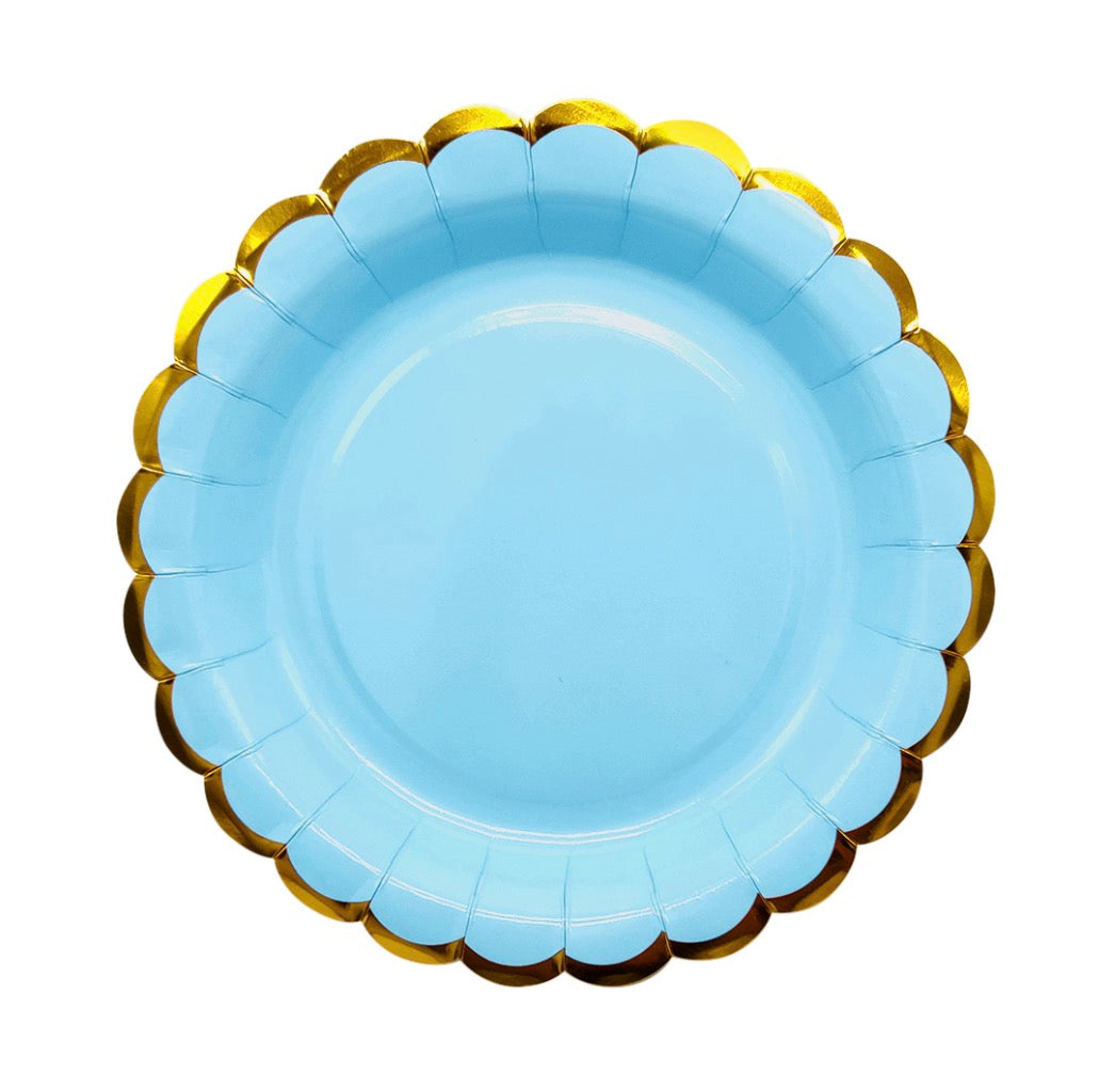 PLATOS CARTÓN PASTEL X6 18CM