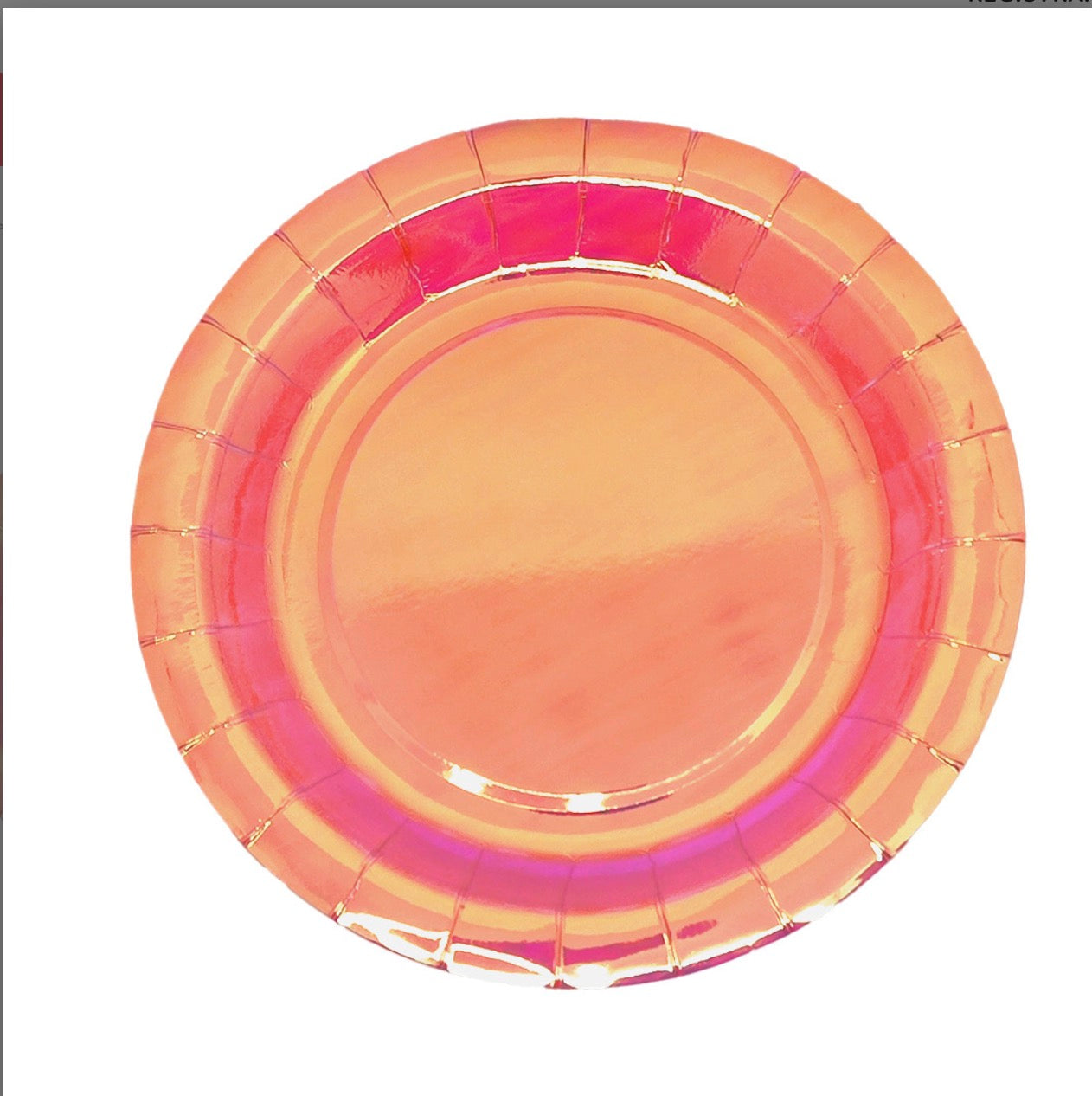 PLATOS TORNASOL X6 18CM