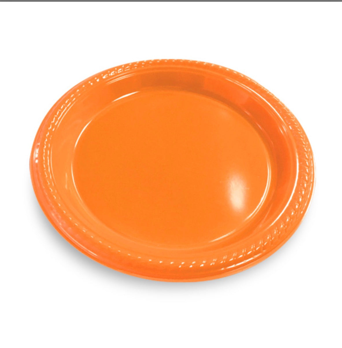 PLATO PLASTICO COLORES X10 18CM