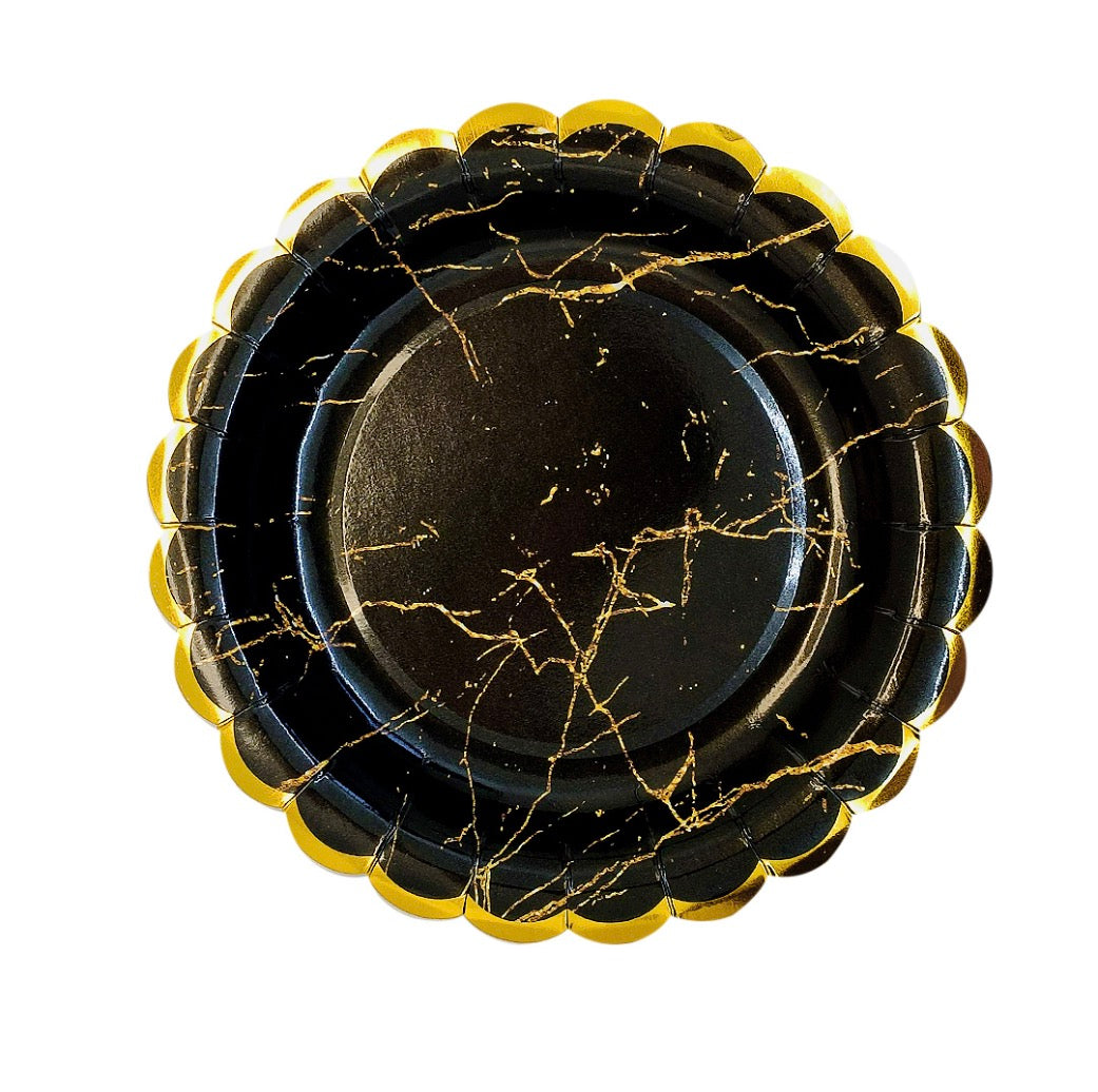 PLATO DISEÑO MÁRMOL X6 18CM