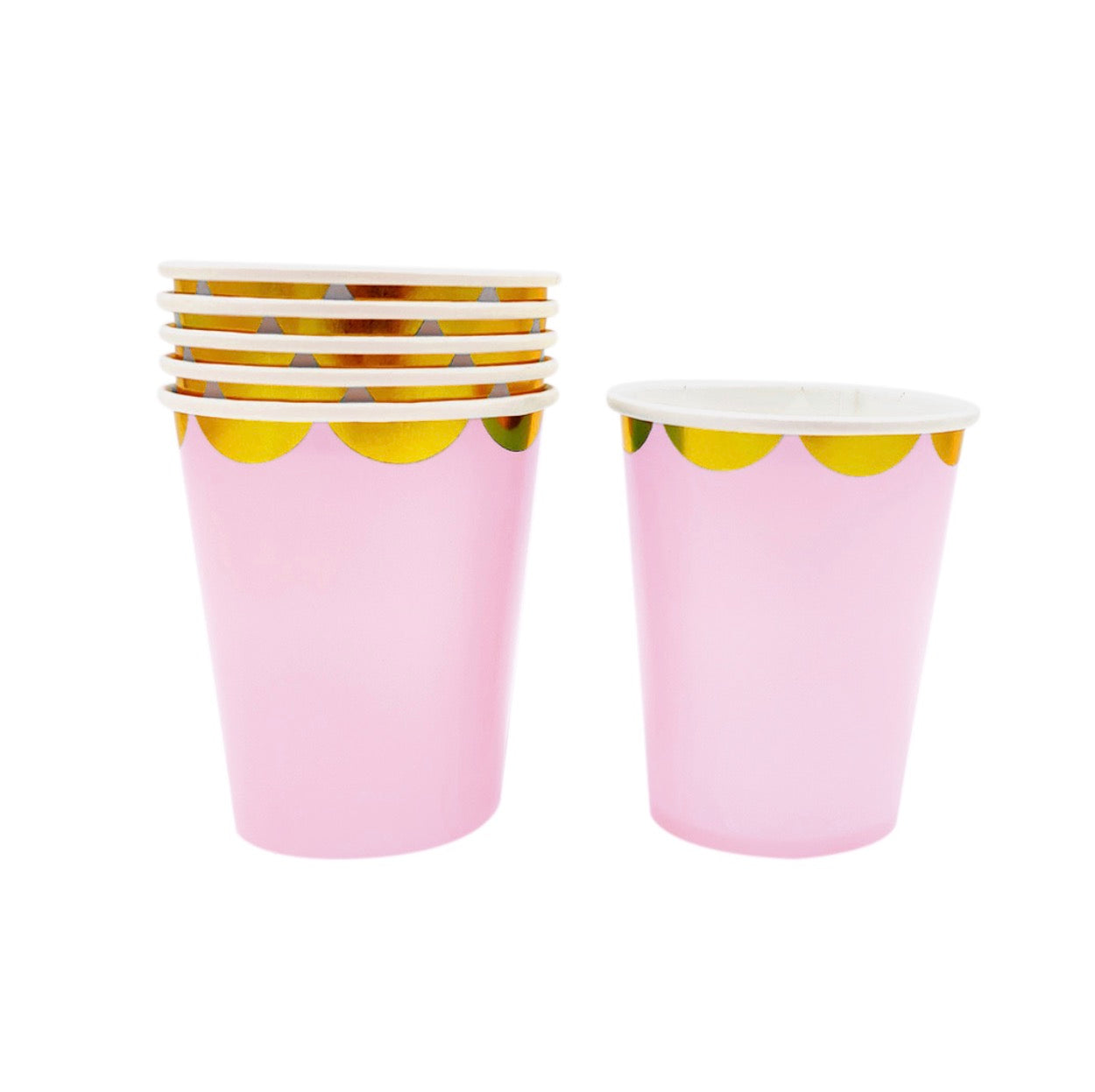 VASOS COLORES PASTELES X6