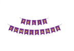 BANDERÍN FELIZ CUMPLEAÑOS GLITTER