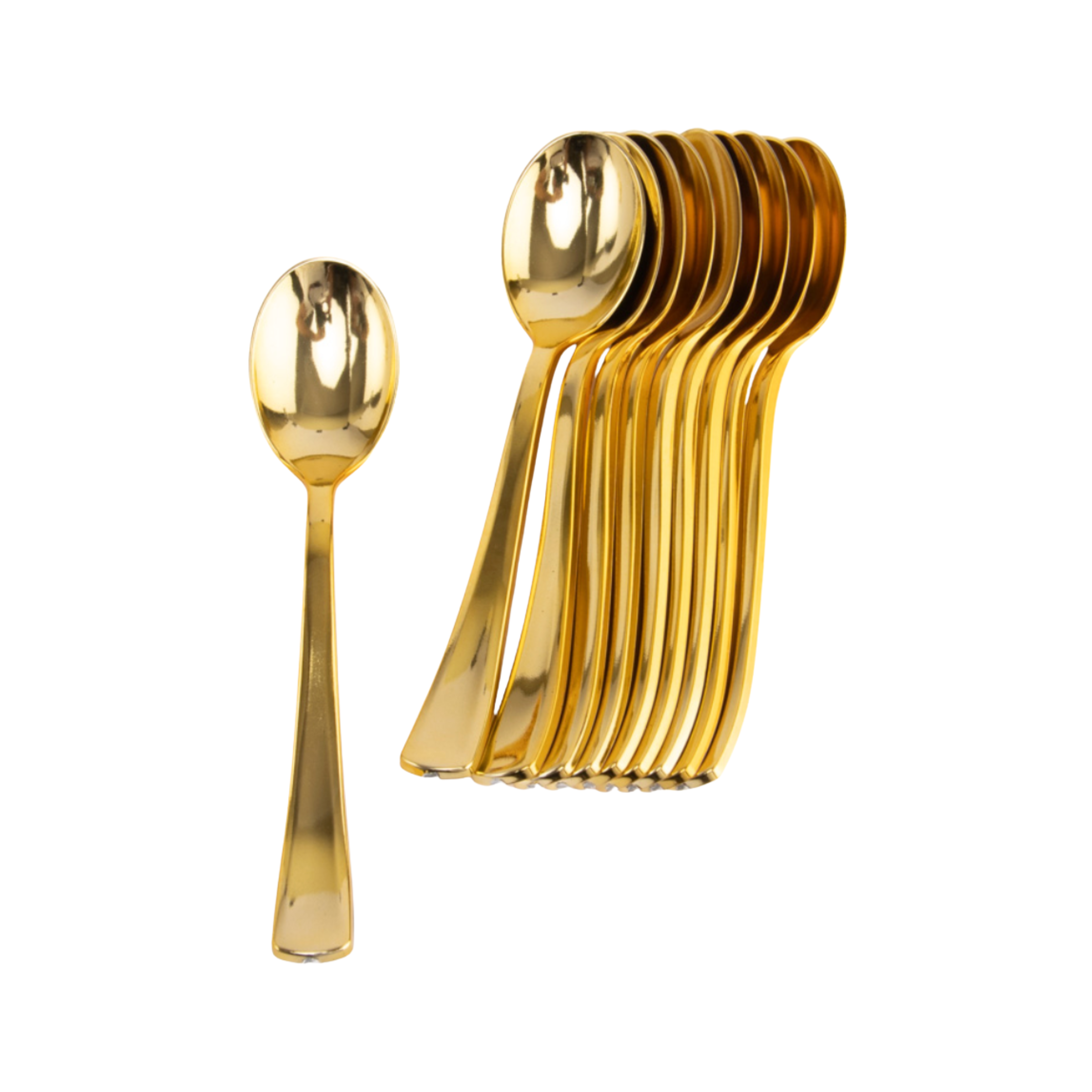 Cucharas Metalizadas x 10un