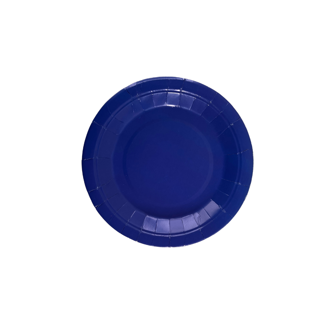 PLATOS CARTÓN COLORES X10 18CM