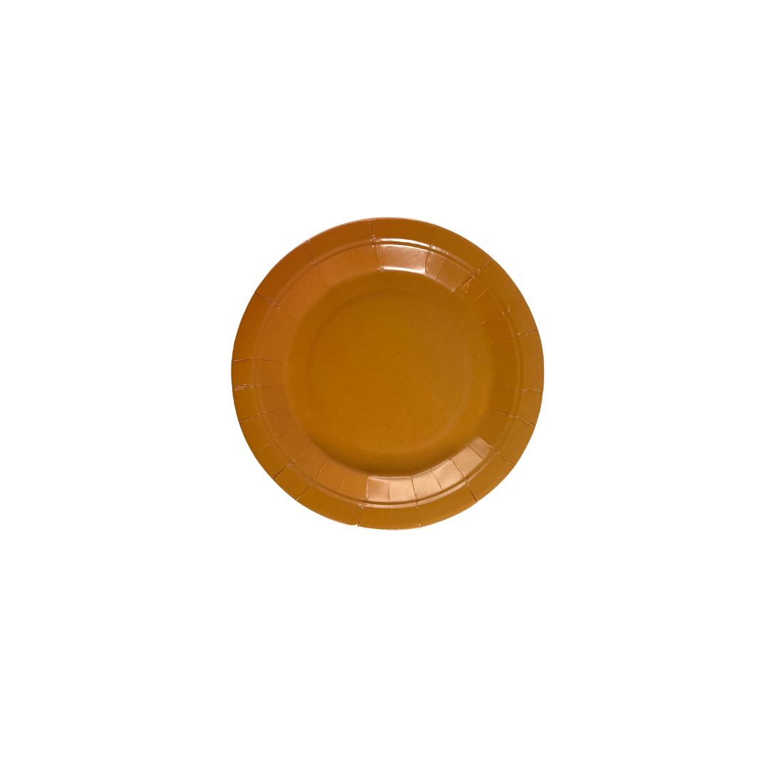 PLATOS CARTÓN COLORES X10 18CM