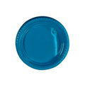 PLATO PLASTICO COLORES X10 18CM
