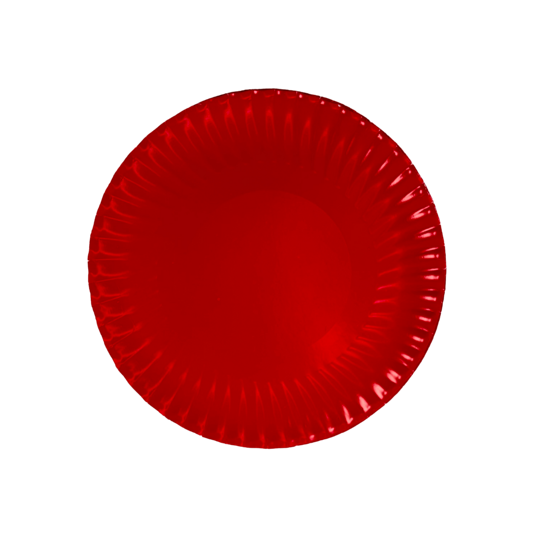 PLATO CARTON COLORES X50 18CM