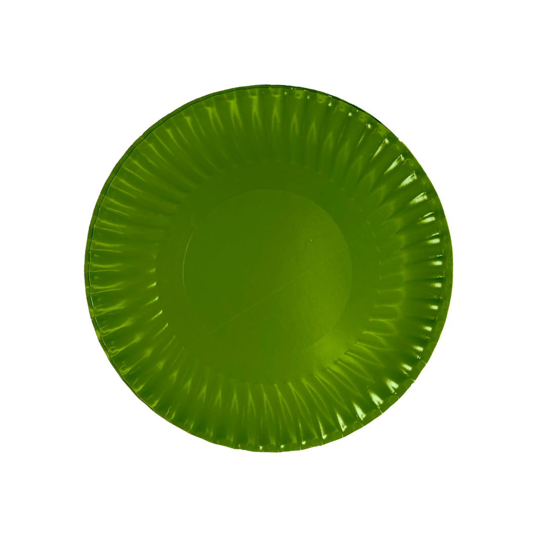 PLATO CARTON COLORES X50 18CM