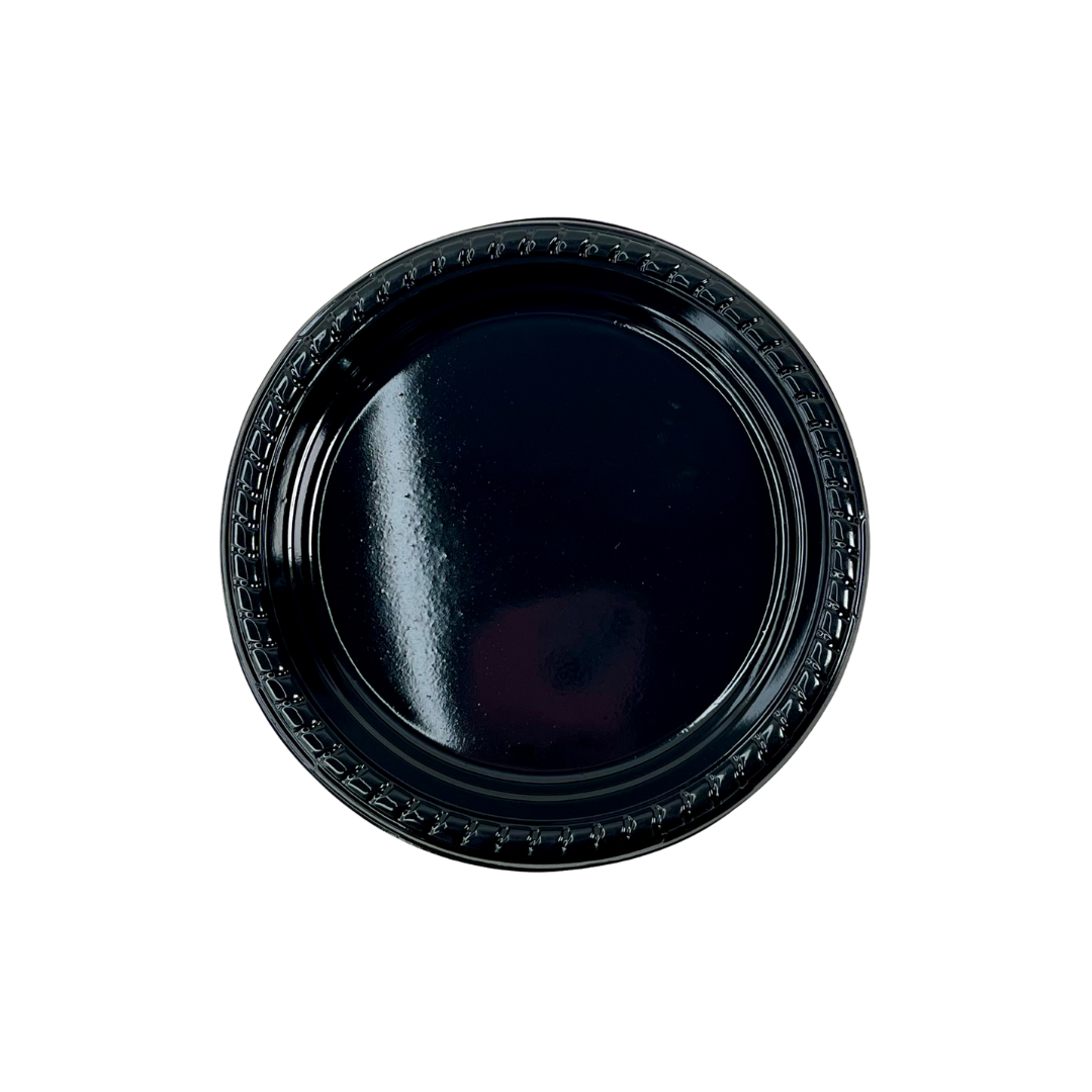 PLATO PLASTICO COLORES X10 18CM