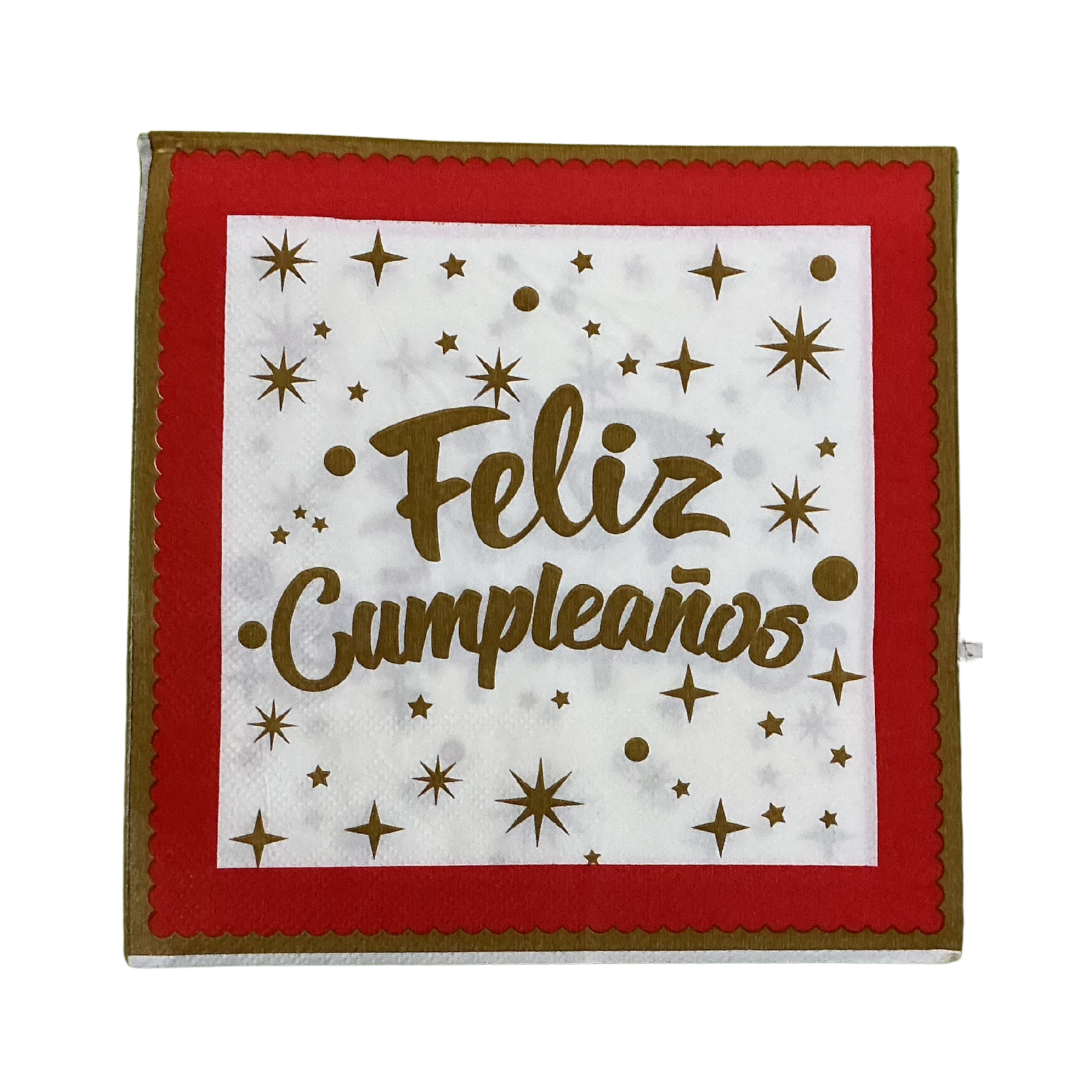 SERVILLETAS FELIZ CUMPLEAÑOS X16