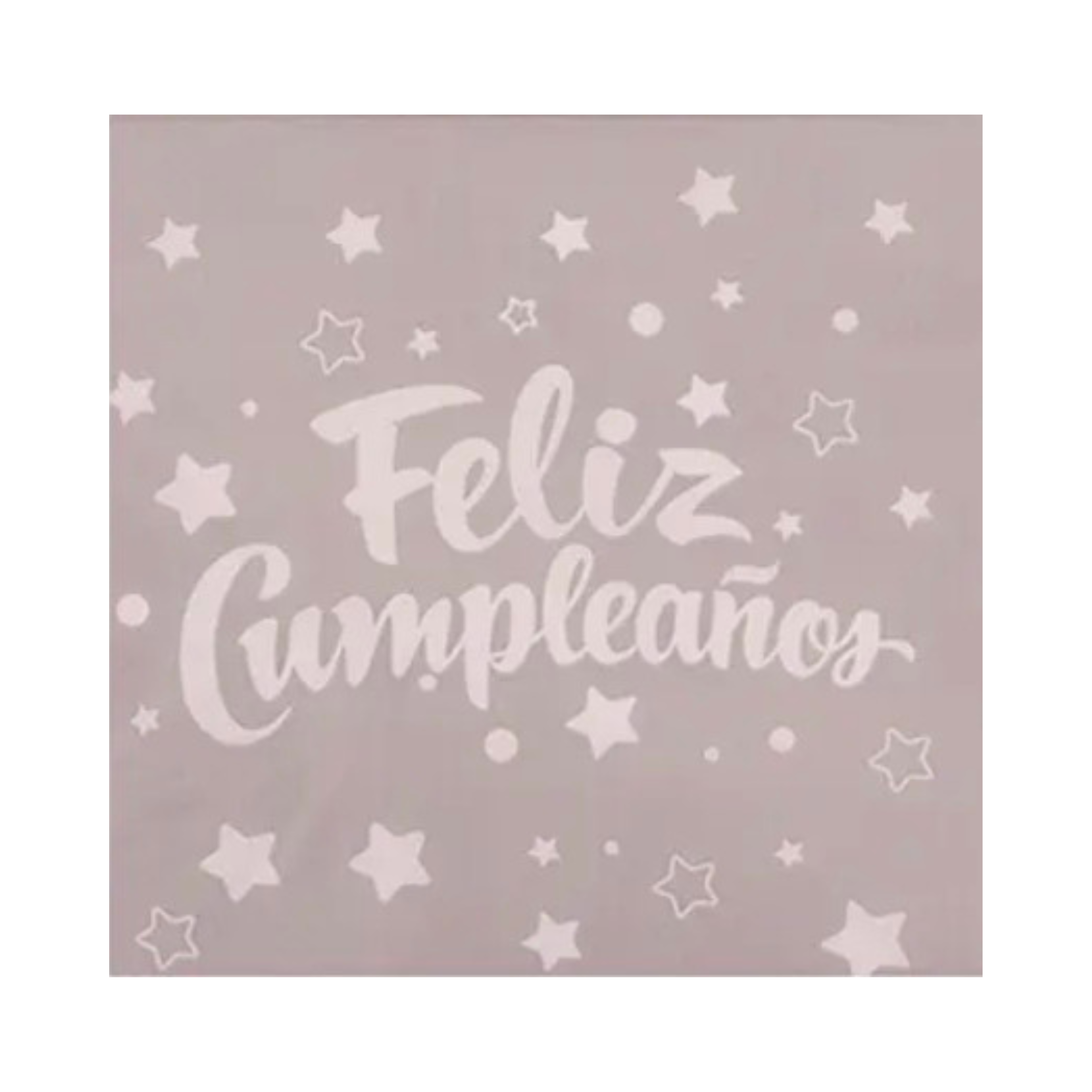 Servilletas Feliz Cumpleaños Estrellas 16 Unidades