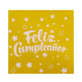 Servilletas Feliz Cumpleaños Estrellas 16 Unidades