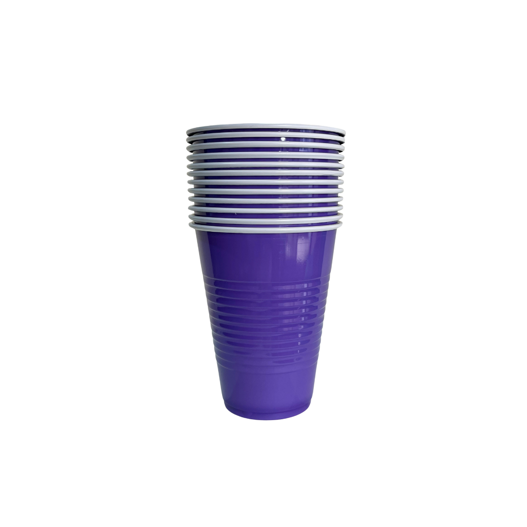 VASOS COLORES 450ML X10