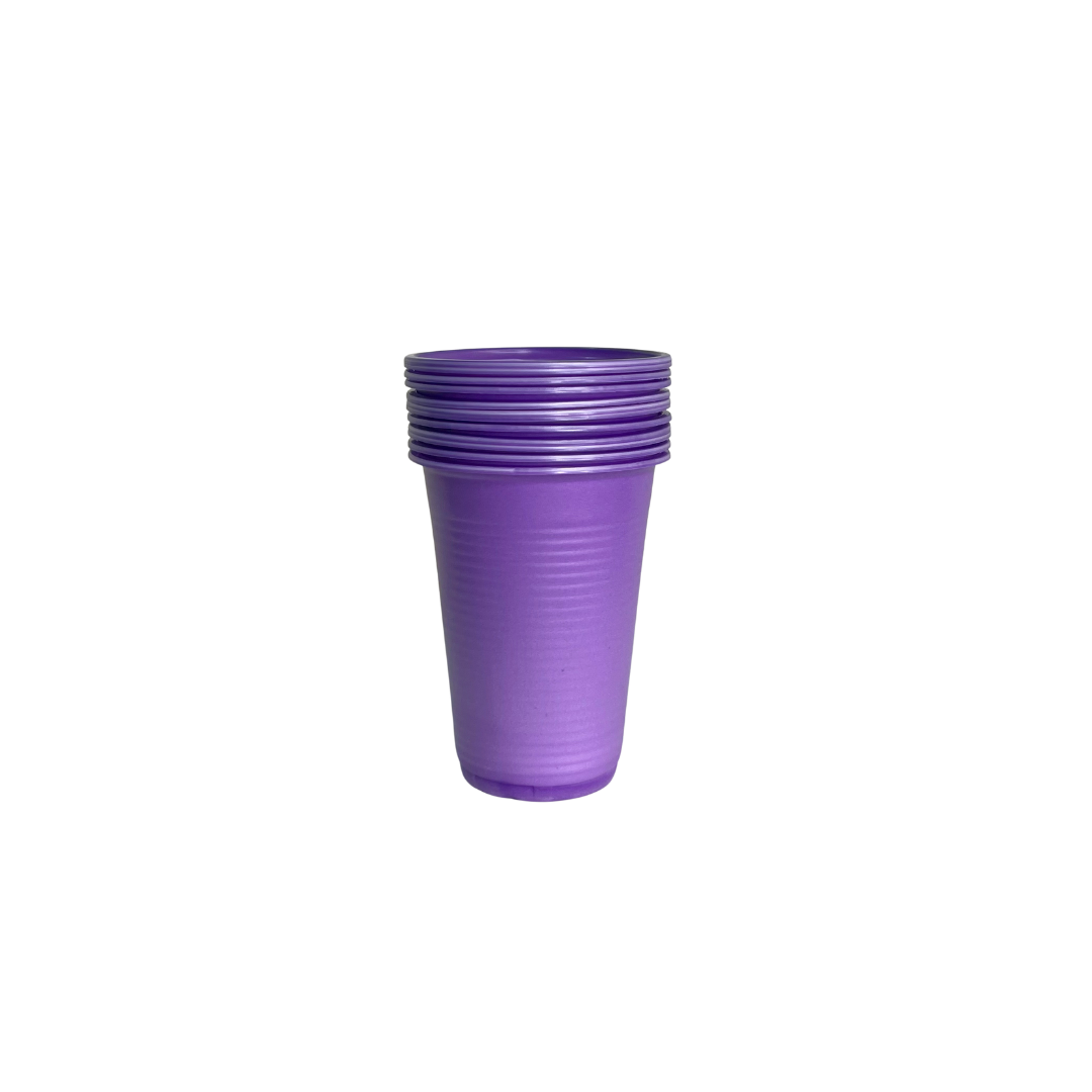 VASOS COLORES 200ml X10