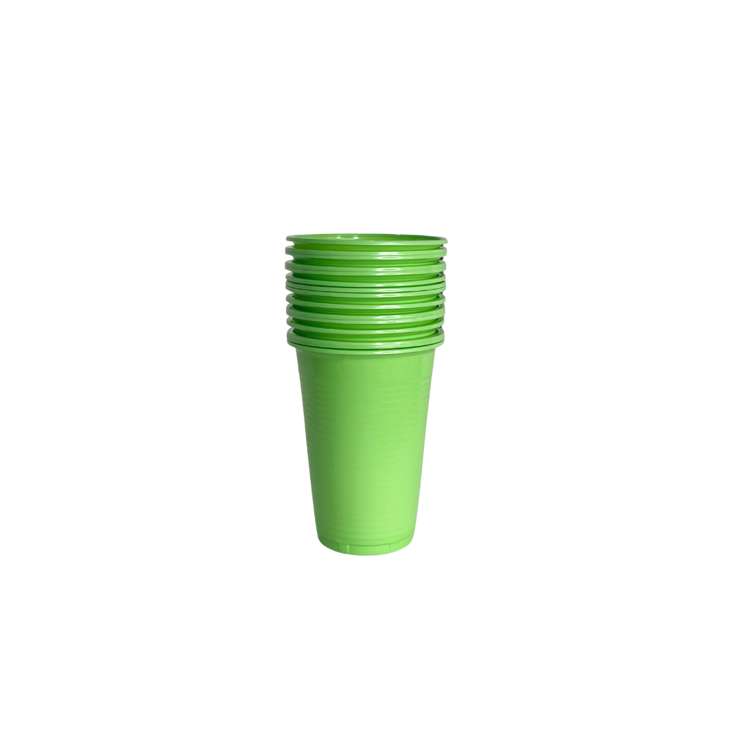 VASOS COLORES 200ml X10