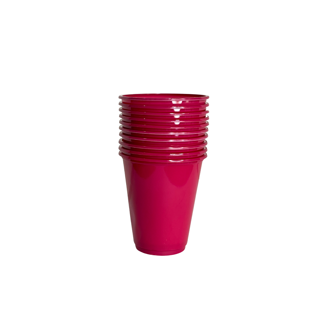 VASOS COLORES 200ml X10