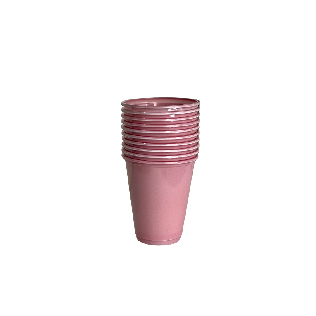 VASOS COLORES 200ml X10