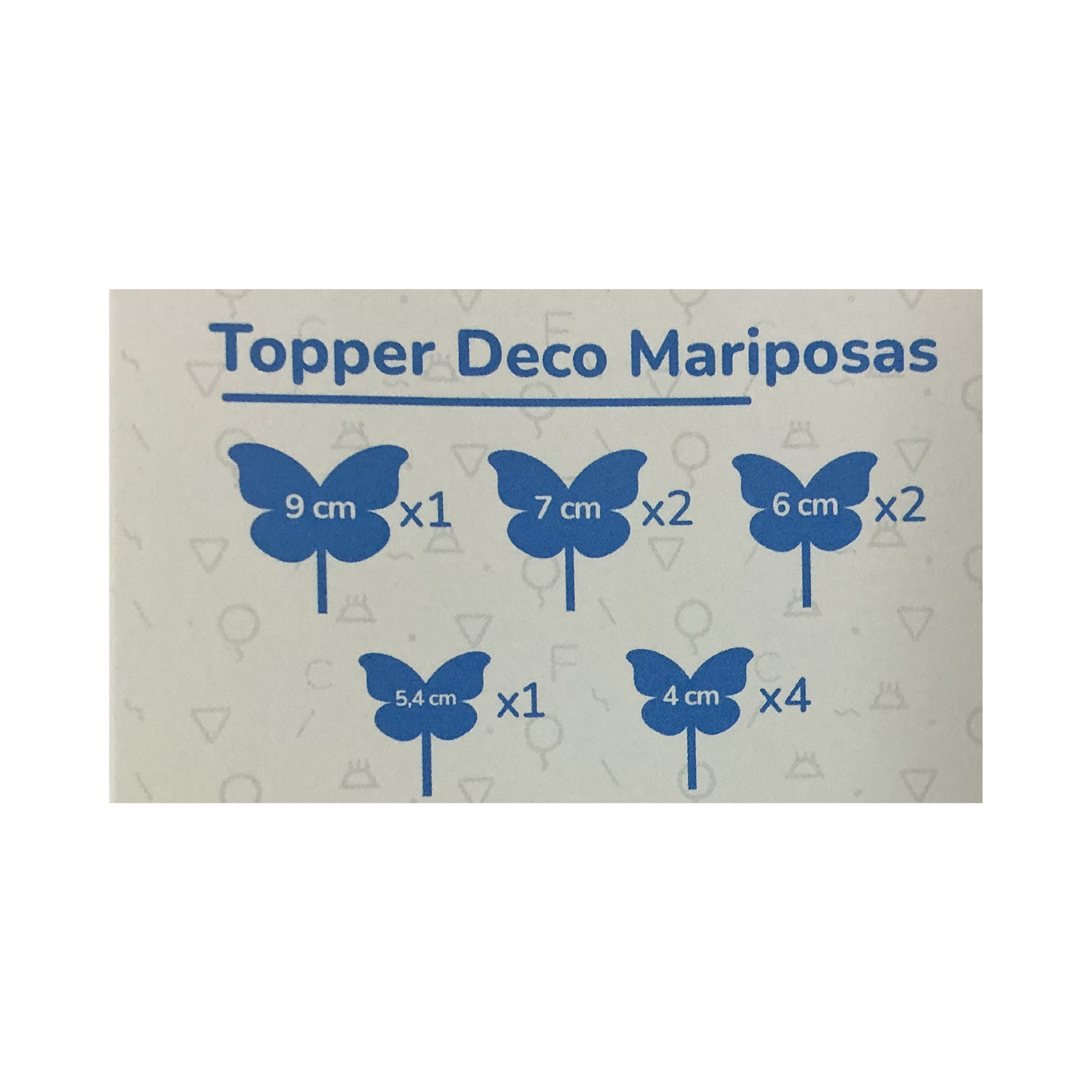 TOPPER MARIPOSA X10