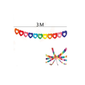 GUIRNALDA CORAZÓN  MULTICOLOR 3M