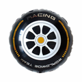 Globo Metálico Rueda Racing 18”