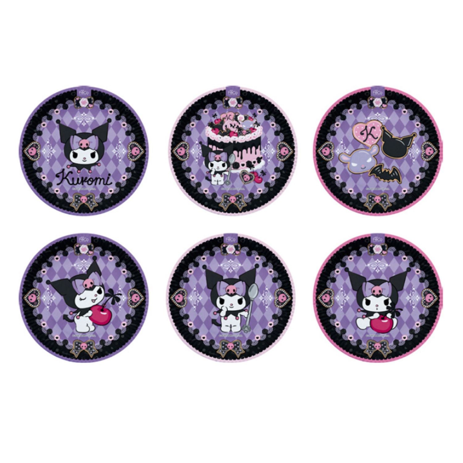 PLATO KUROMI X 6