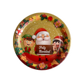 Plato de Navidad Verde